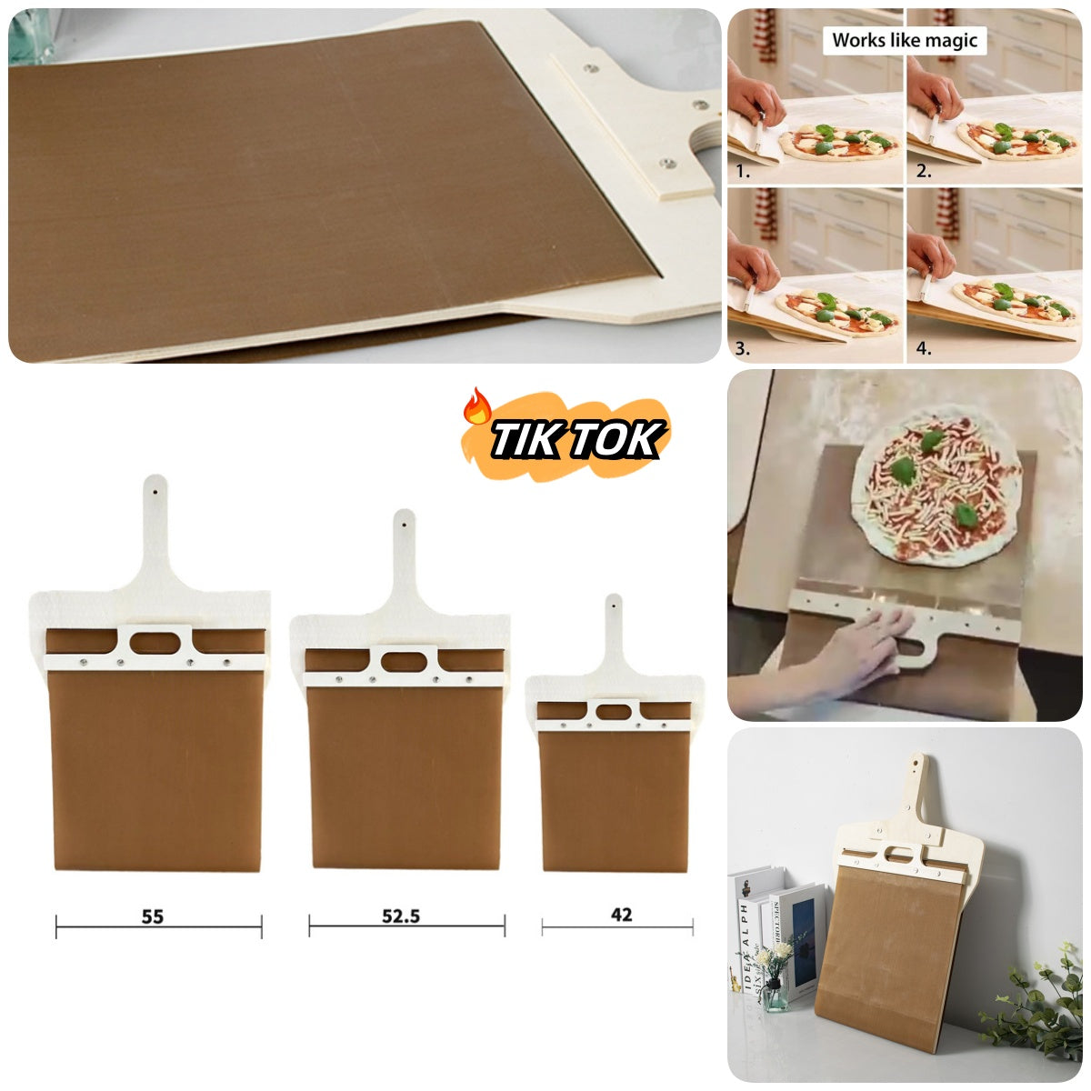 Sliding Pizza Shovel Gadgets