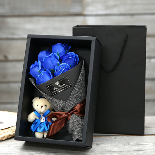 Box Creative Handmade Rose Flower Valentine's Day
