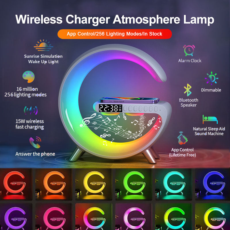 MULTYCHARGER-"Wireless Charger Lamp"