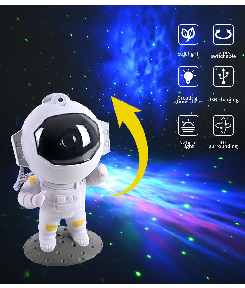 Astronaut  Galaxy Star Projector