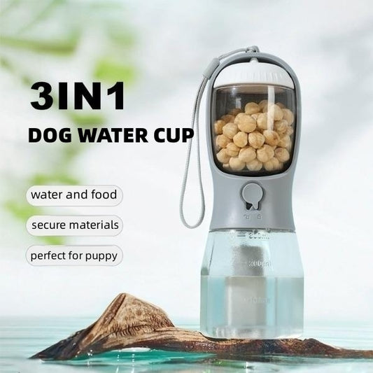 Dog Water Cup 3 in 1 Portable Bag