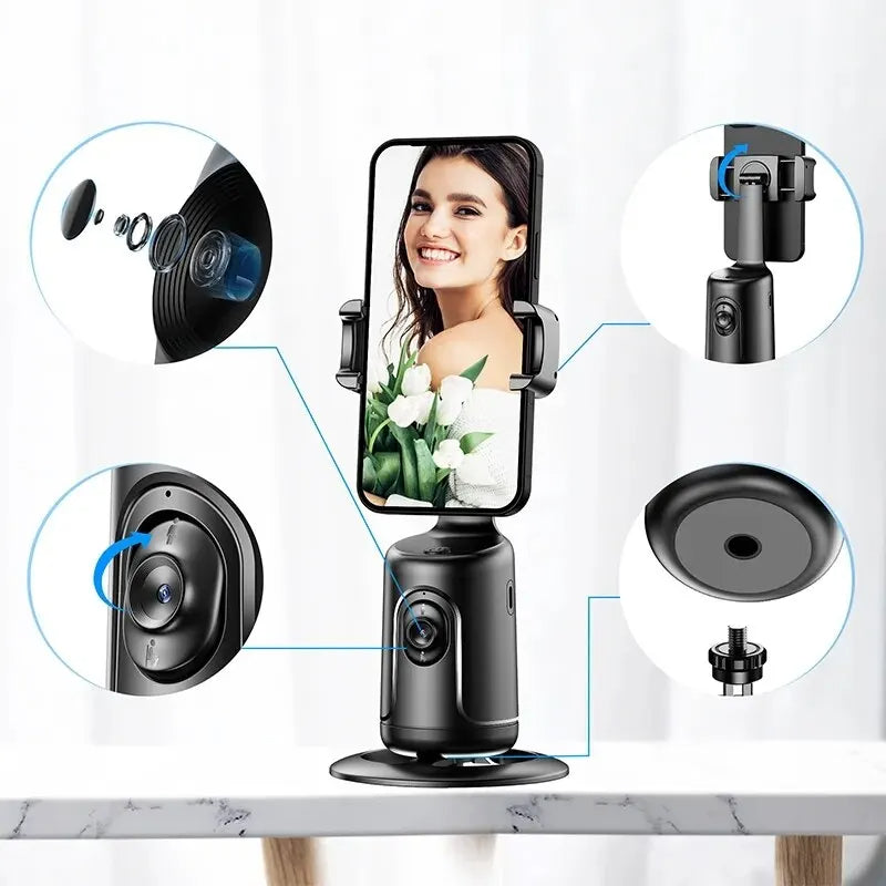 360° Face Tracking Phone Holder