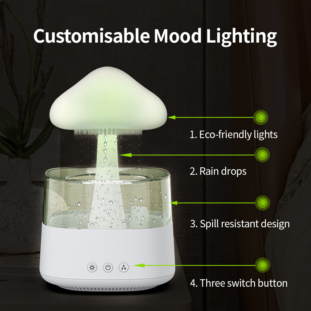 Mushroom Rain Cloud Humidifier