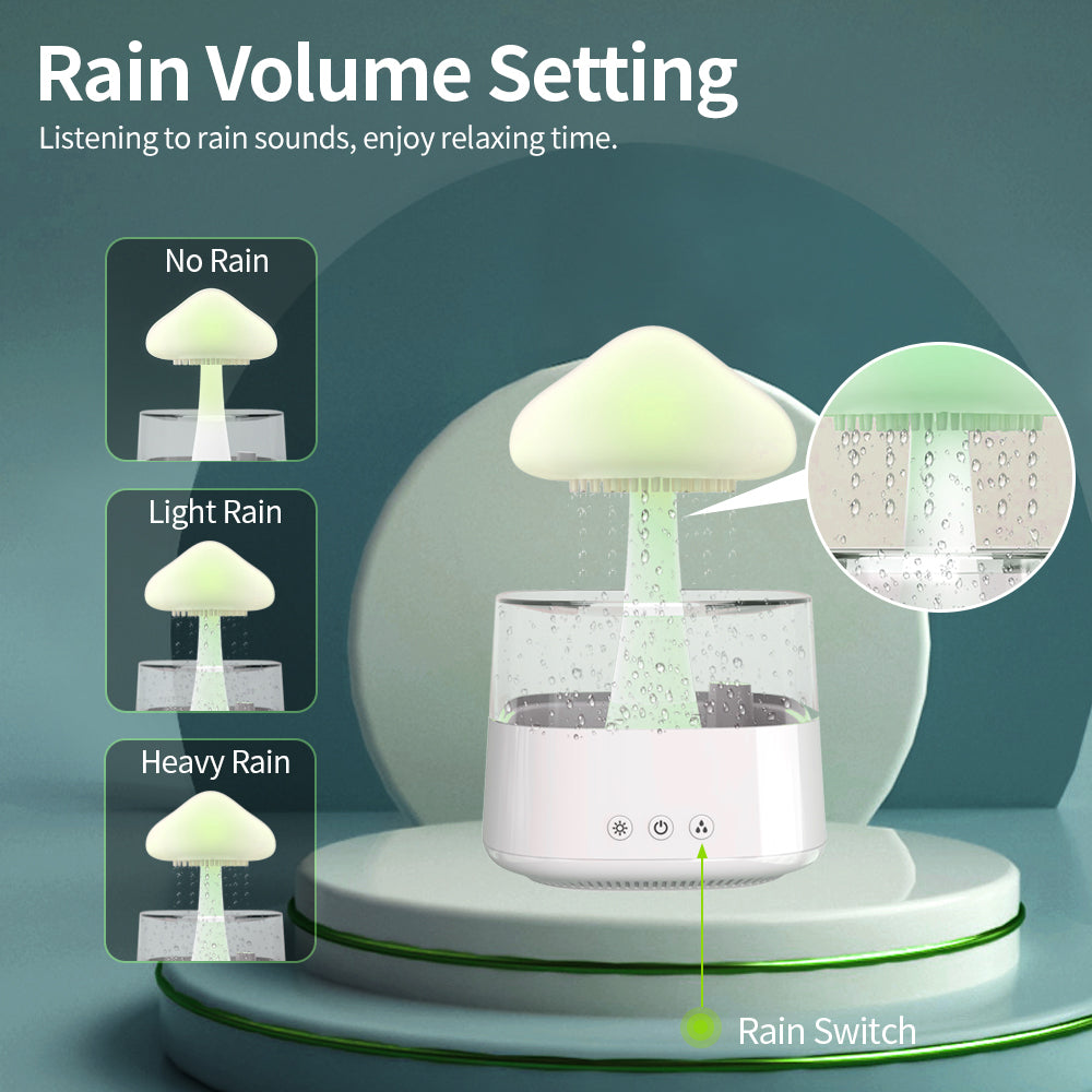 Mushroom Rain Cloud Humidifier